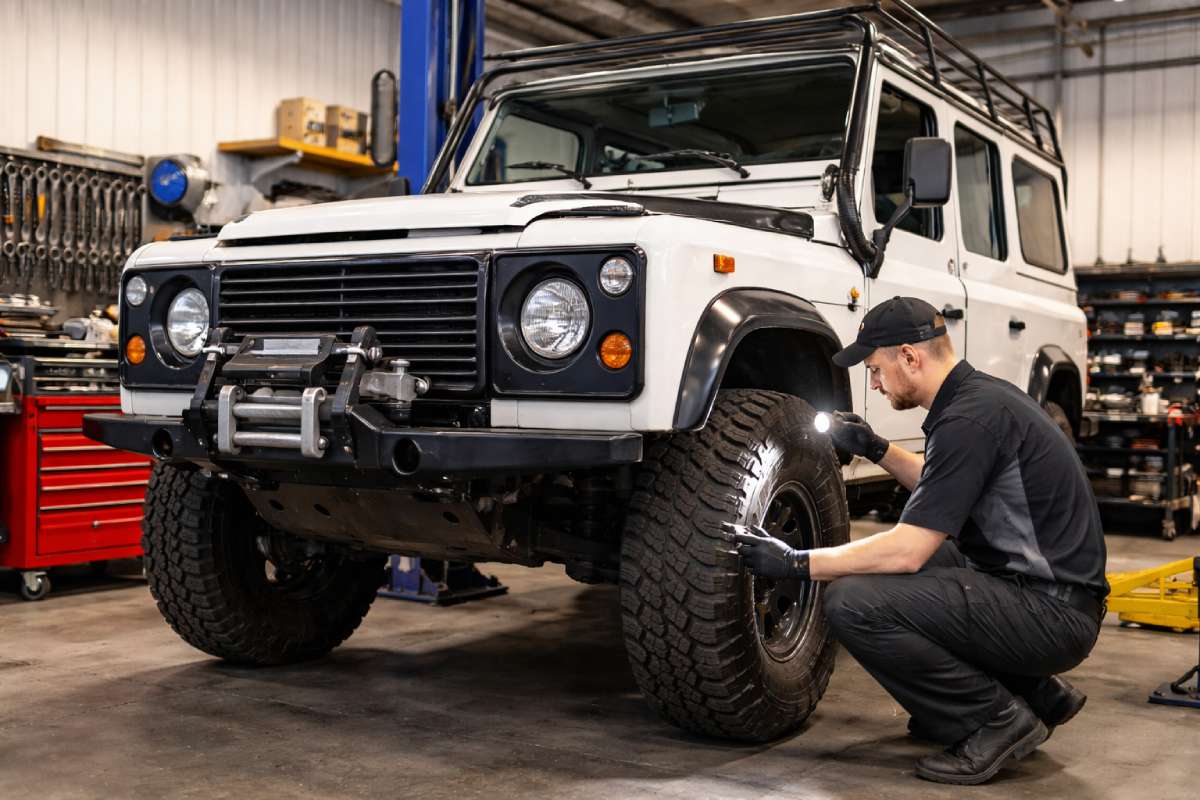 Denver Land Rover pre-purchase inspection